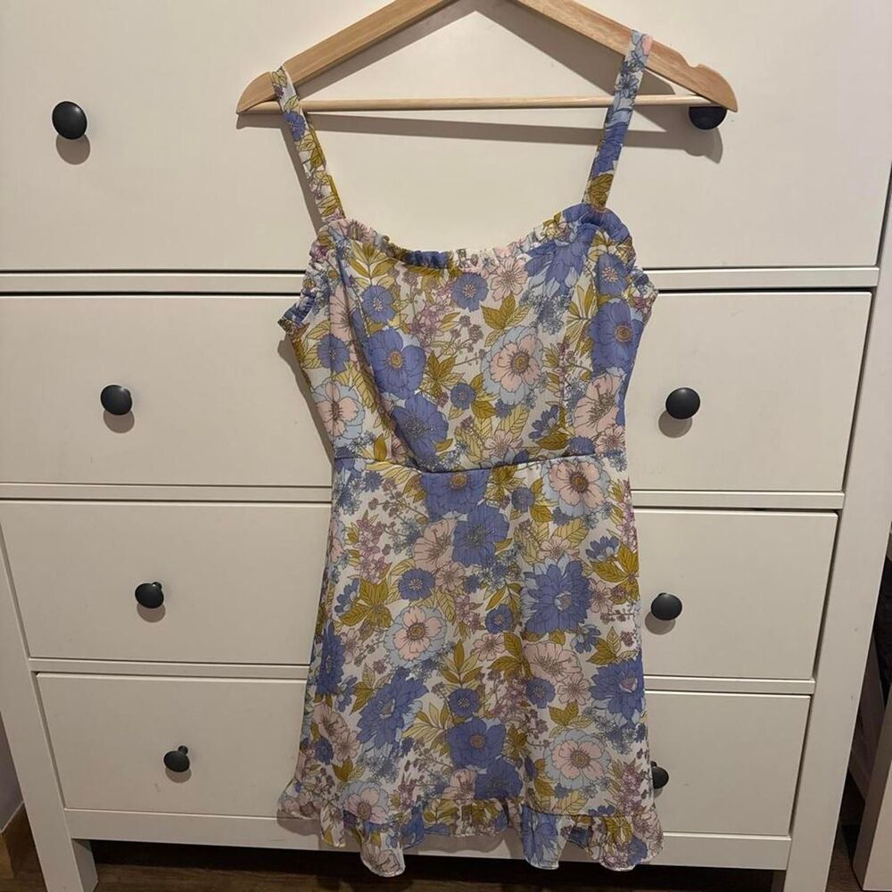 Lush-clothing Women's Multi Colored Floral Dress